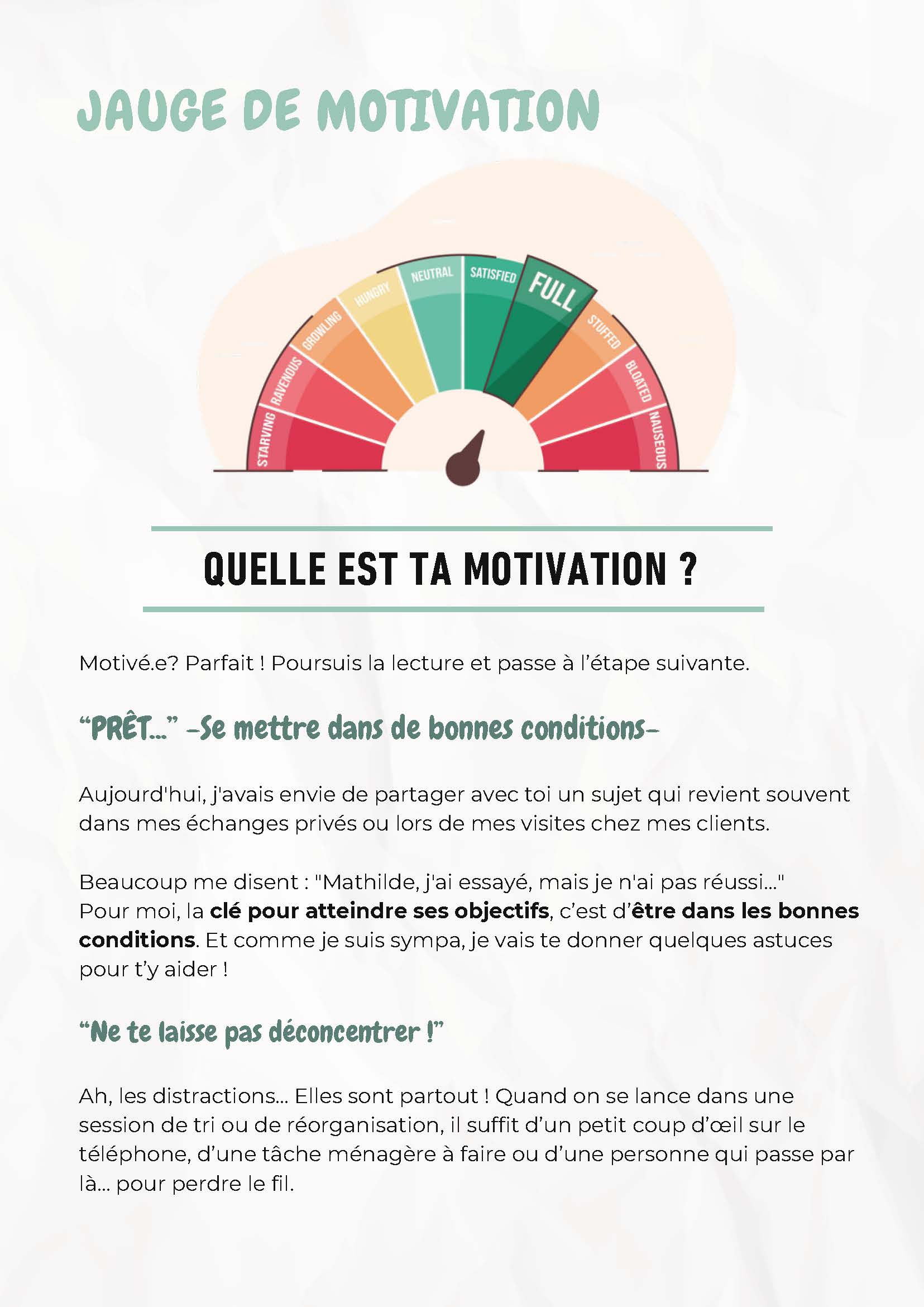 Contenu e-book dressing